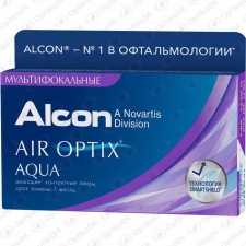 Контактные линзы Air Optix Aqua Multifocal (Alcon)