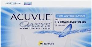 Контактные линзы Acuvue Oasys for Astigmatism (Johnson & Johnson)